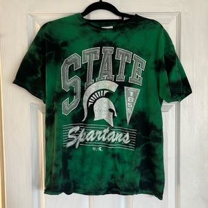 Tie dye michigan state tee vintage